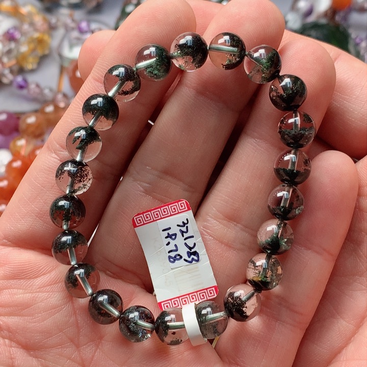 水晶手串未镶嵌天然