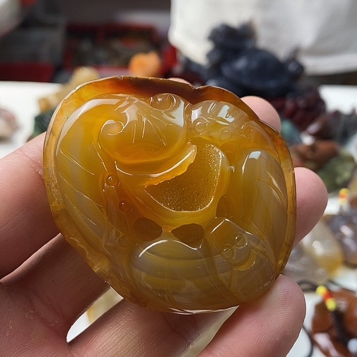 未镶嵌颈饰玛瑙/玉髓