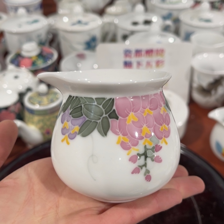 醴陵高温瓷釉下手绘180毫升