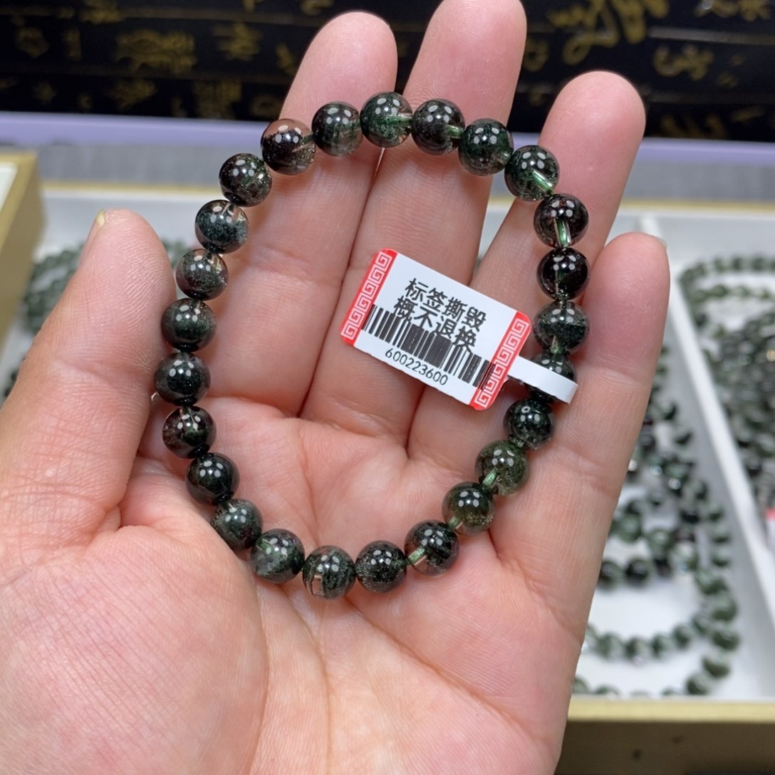 水晶绿幽灵手串未镶嵌Z****Y