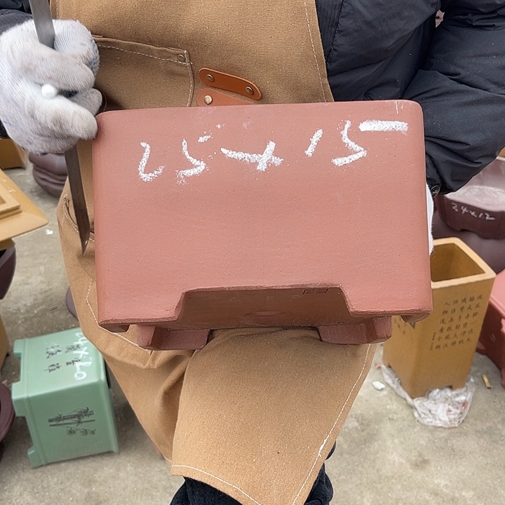 紫砂花盆紫砂等传统
