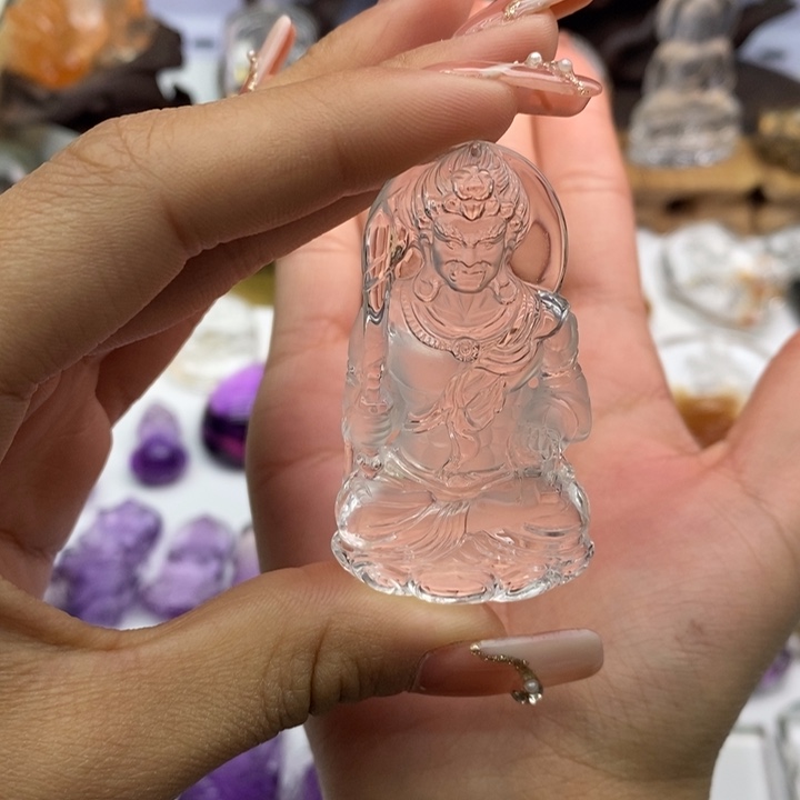 水晶颈饰未镶嵌笑**生