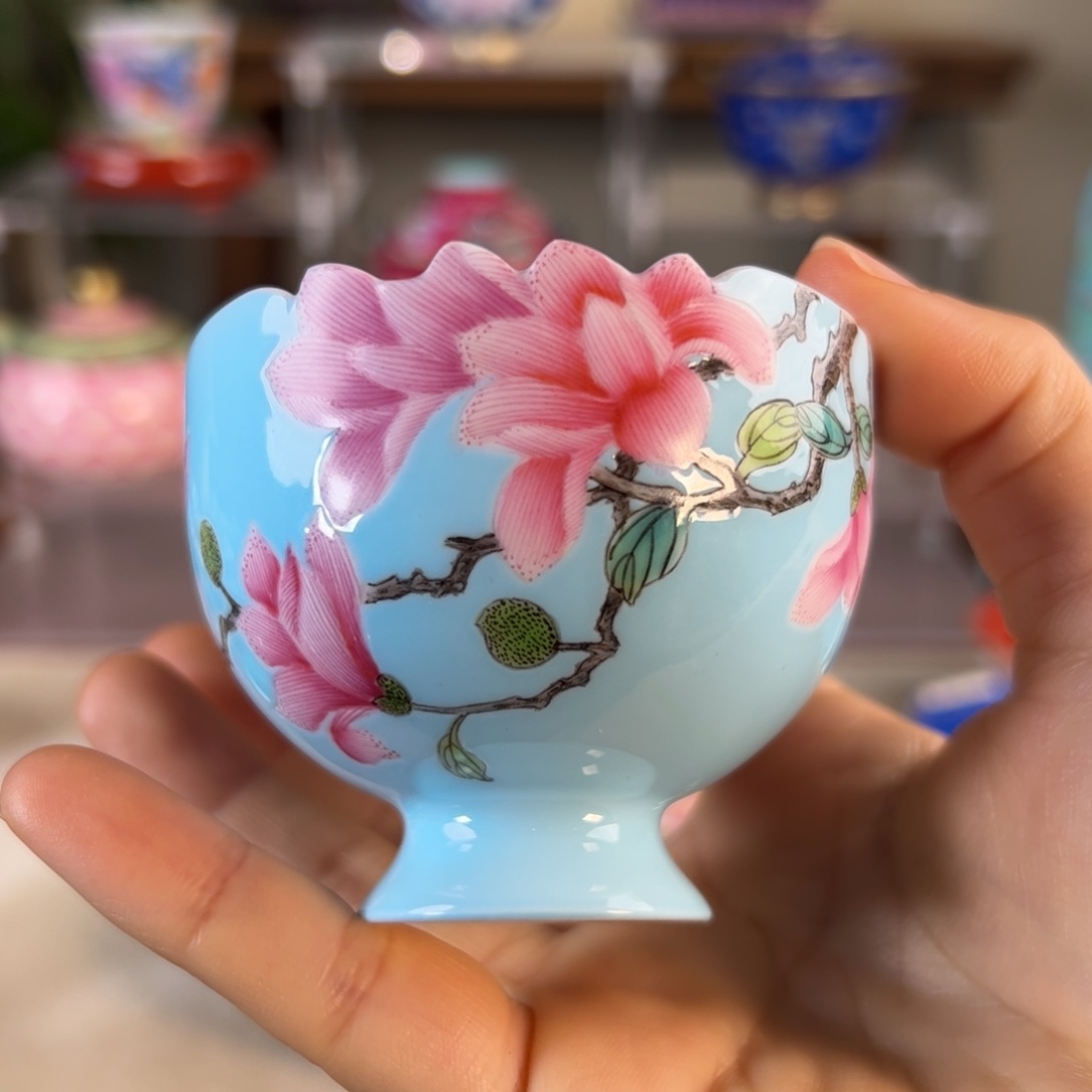 纯手工手绘 高端茶器