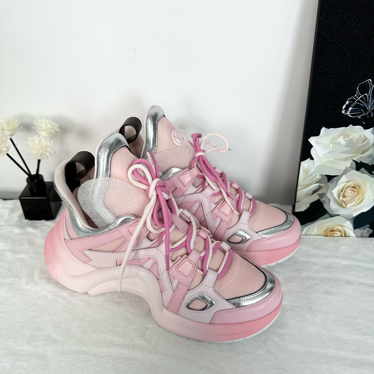 未使用 LouisVuitton/路易威登 39码/七夕限定老爹鞋/TT0125