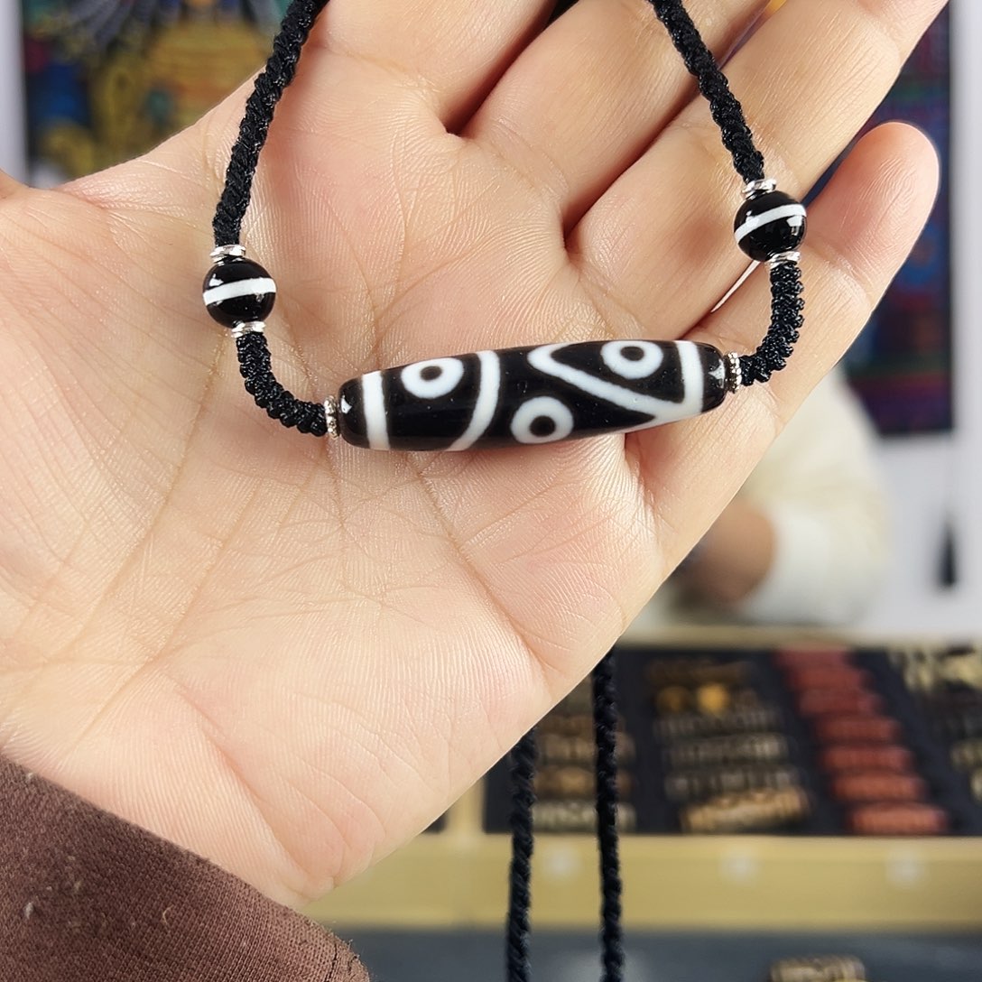 玛瑙/玉髓合金颈饰～钟志明43长