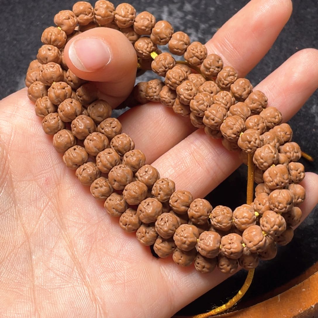 金刚菩提手串時****d定制收藏级佛手尺寸6.5