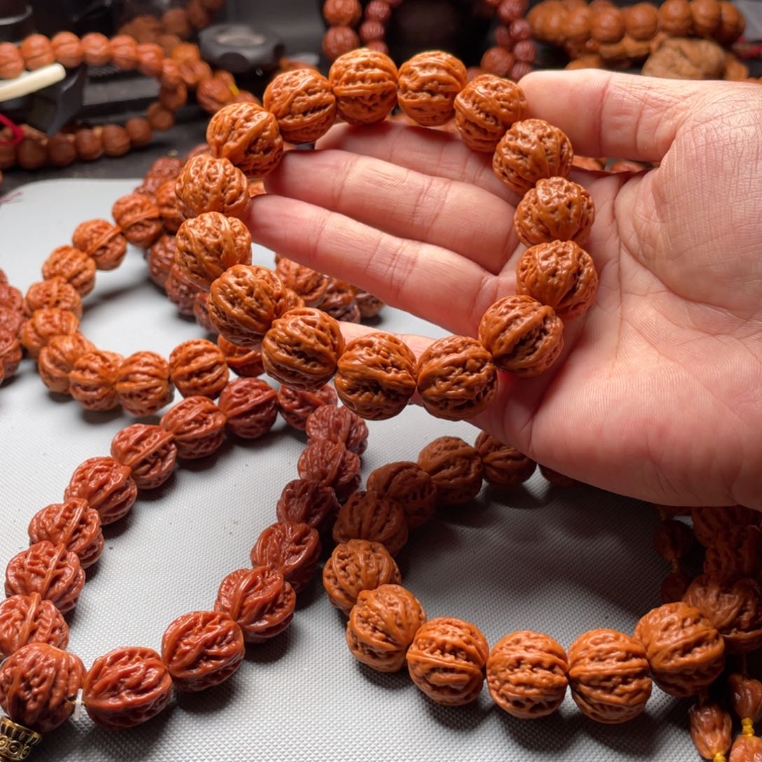 文玩核桃手串余*门京八棱