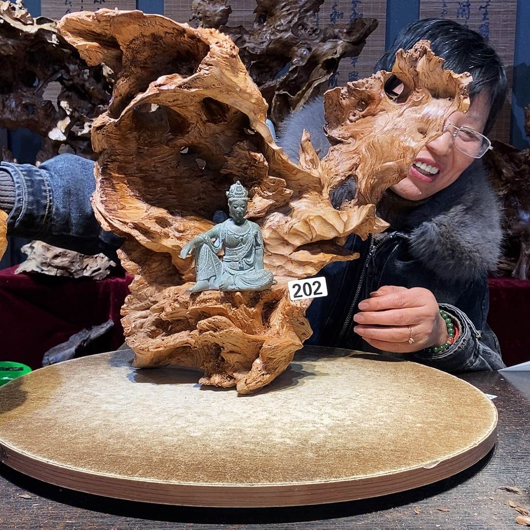 状***楼202。红杉根随行根艺