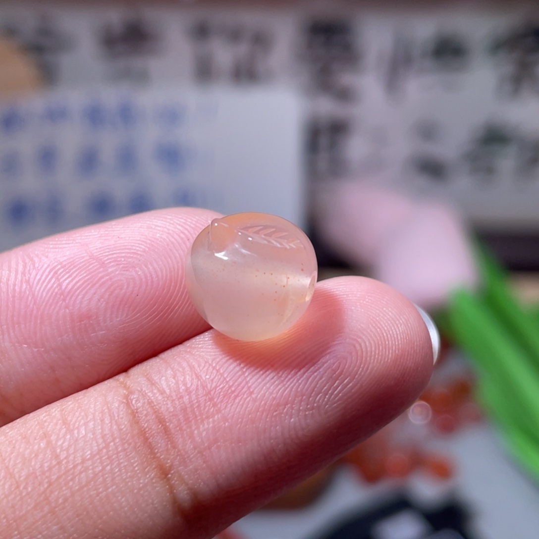 南红玛瑙未镶嵌挂件11365