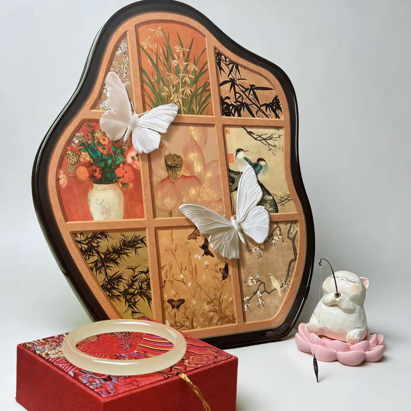 新中式蜂蜜水冰美人