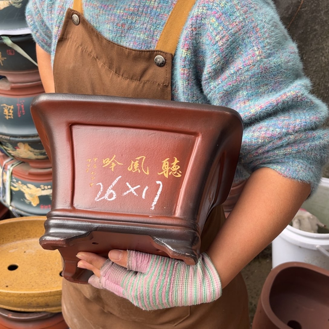花盆紫砂盆景艺术