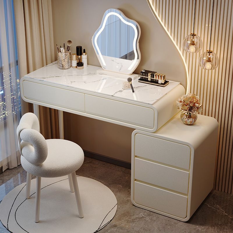 2024新款梳妆台卧室现代简约床头柜化妆台一体化妆柜轻奢化妆桌子