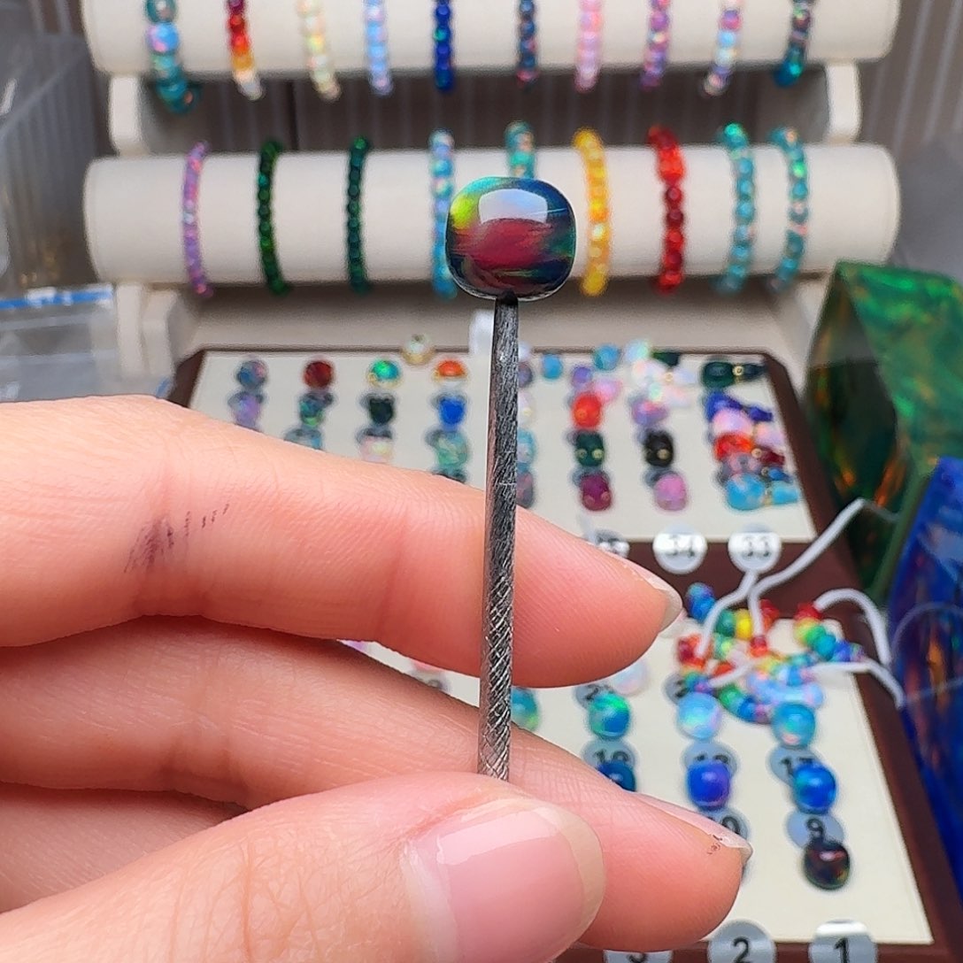 树脂制品人造欧泊卡10老型星河璀璨单颗