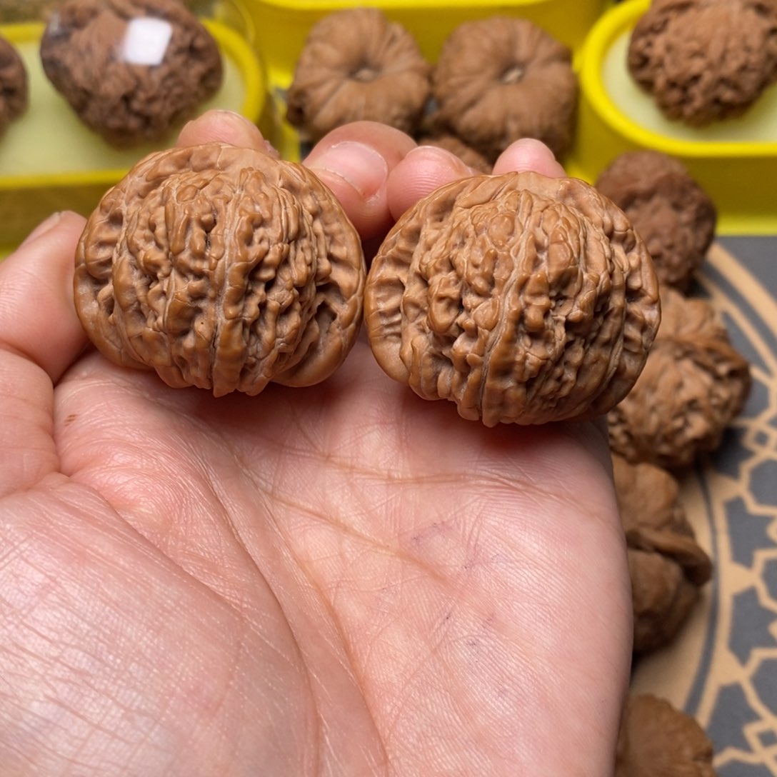 文玩核桃吊坠四座楼40