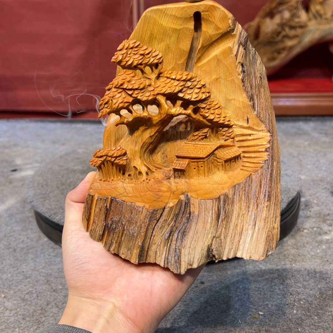 柏木（崖柏）崖柏木雕木雕