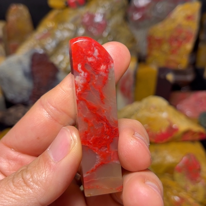 昌化石万**峰国石昌化石