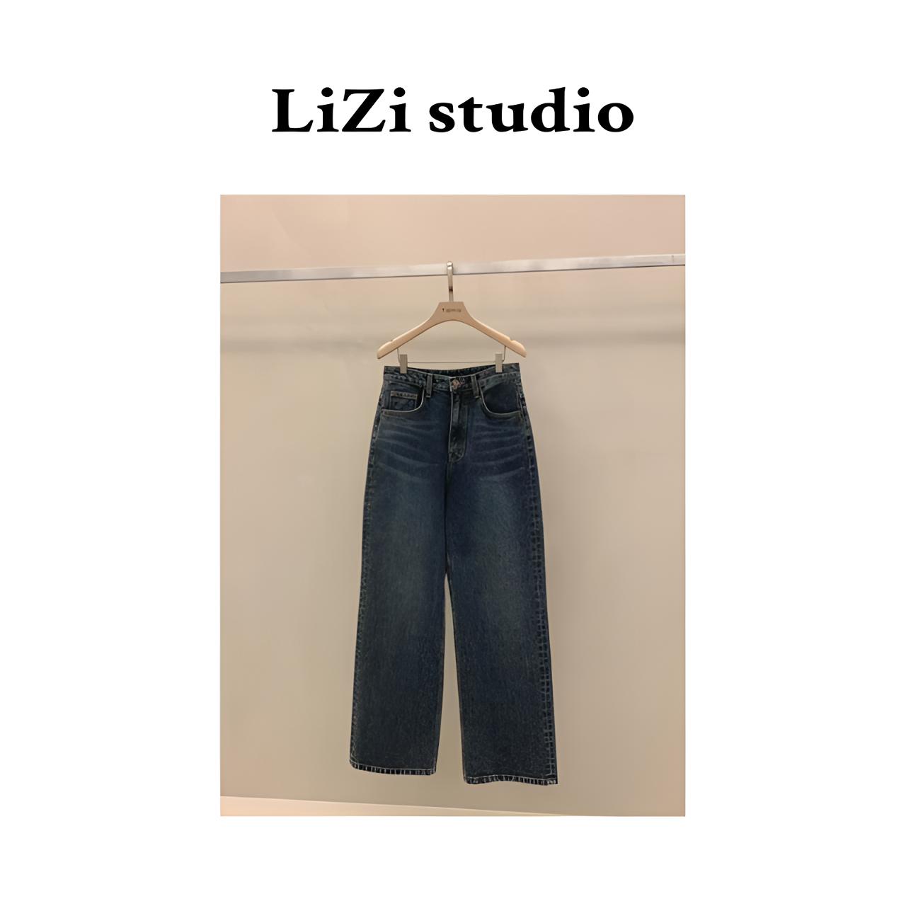 LiZi 东大门Tama牛仔裤