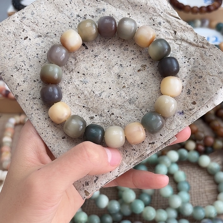 吊坠菩提根/象牙果卡14干磨莫奈