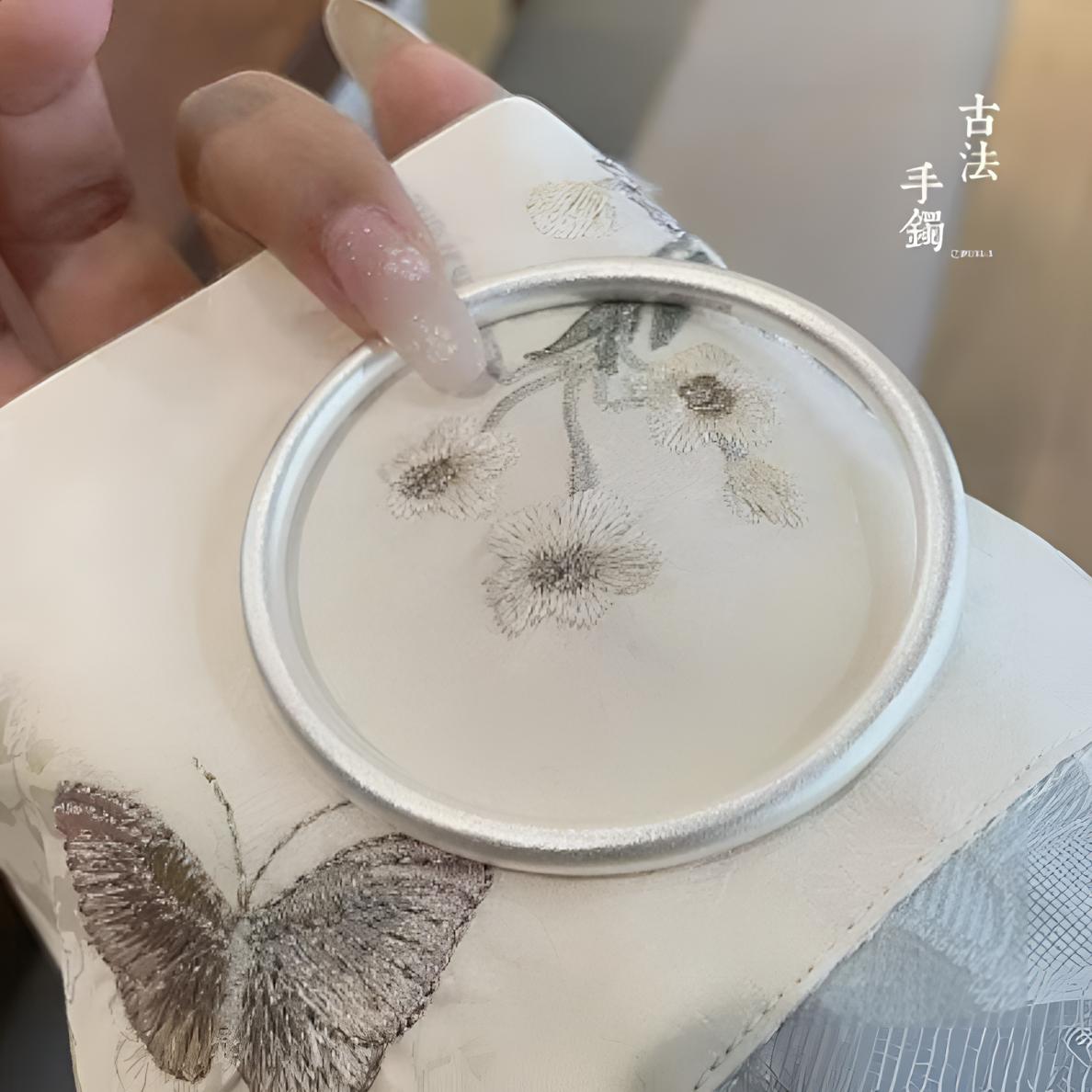 999银民族风经典圈口素圈20g百搭ZKC