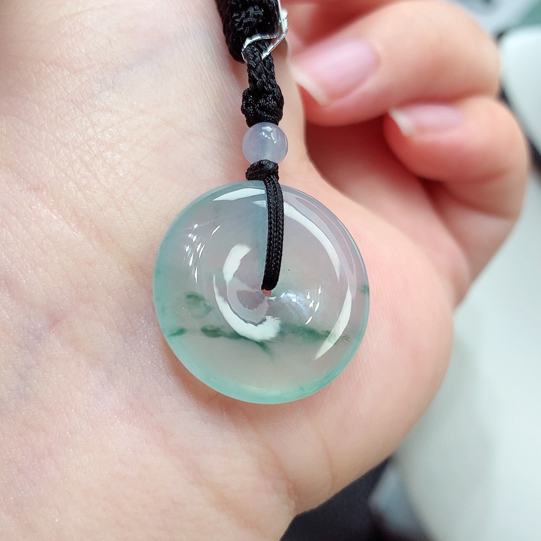 颈饰未镶嵌翡翠翡翠24，20.8/4.3