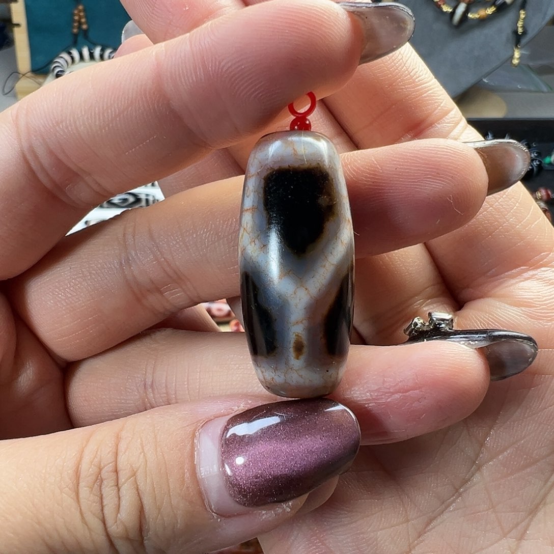 玛瑙/玉髓未镶嵌珠宝半成品王炸吴老黑武士龟甲