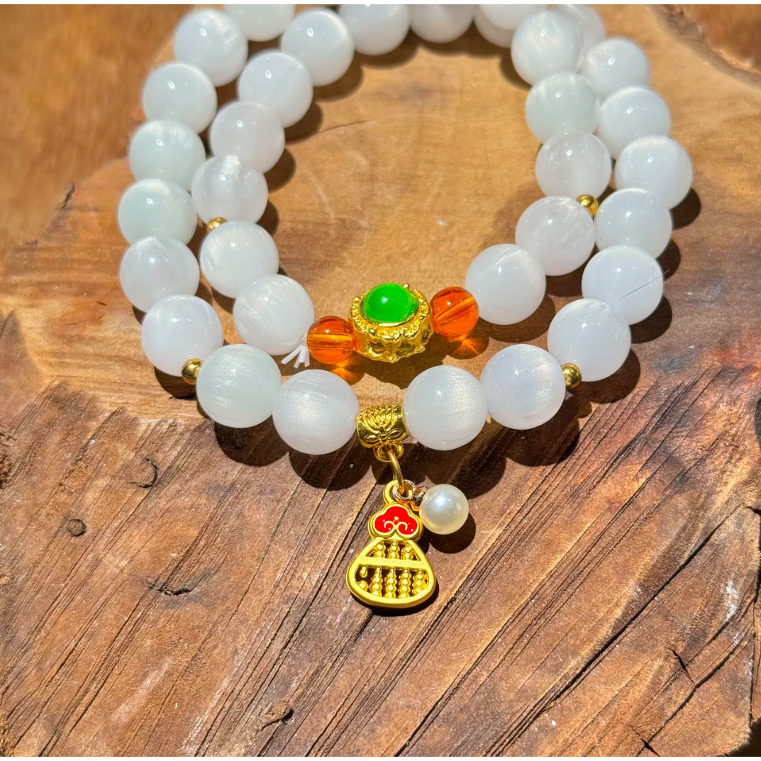 F011 精品双圈手串 无礼盒 云