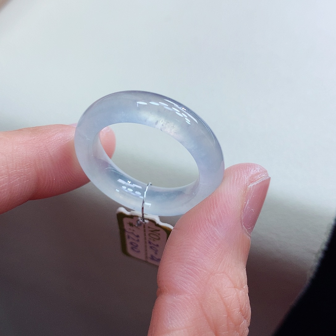 未镶嵌戒指翡翠20-21号