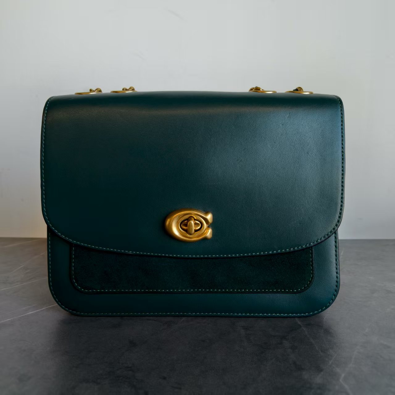 95新 COACH/蔻驰 a787斜挎包23*8*17