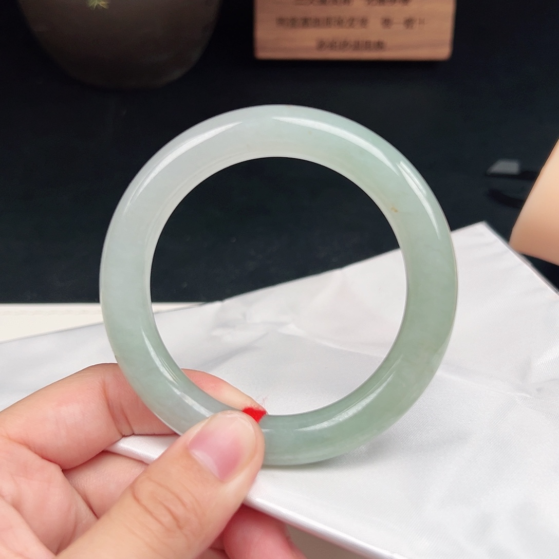 翡翠未镶嵌手镯g409-1-9