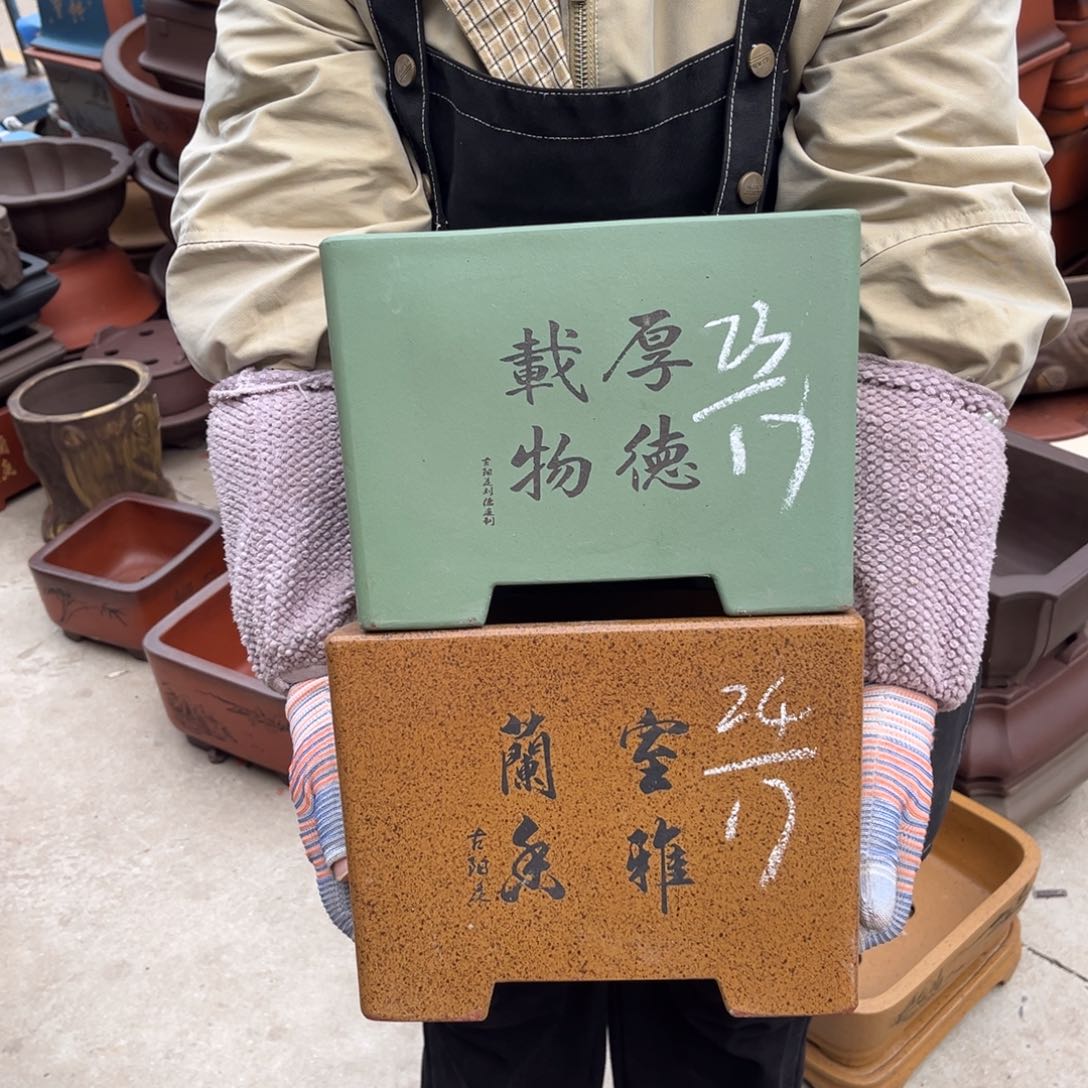 紫砂花盆盆景艺术
