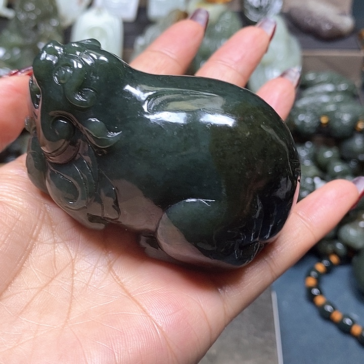 和田玉挂件未镶嵌