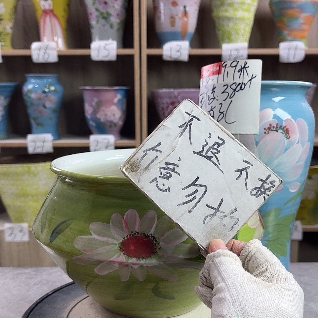 景德镇陶瓷花盆花盆