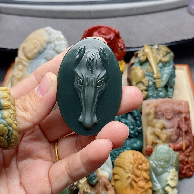 【闪购商品】未镶嵌吊坠定制玛瑙