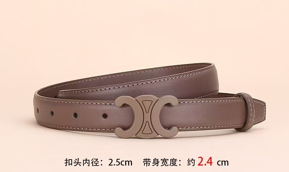全新未使用  【安总专属】凯旋门真牛皮腰带长度自选