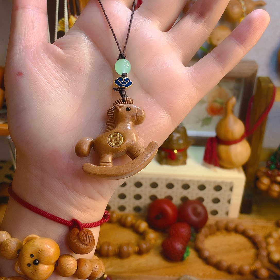 桃木桃木马上有钱手机挂