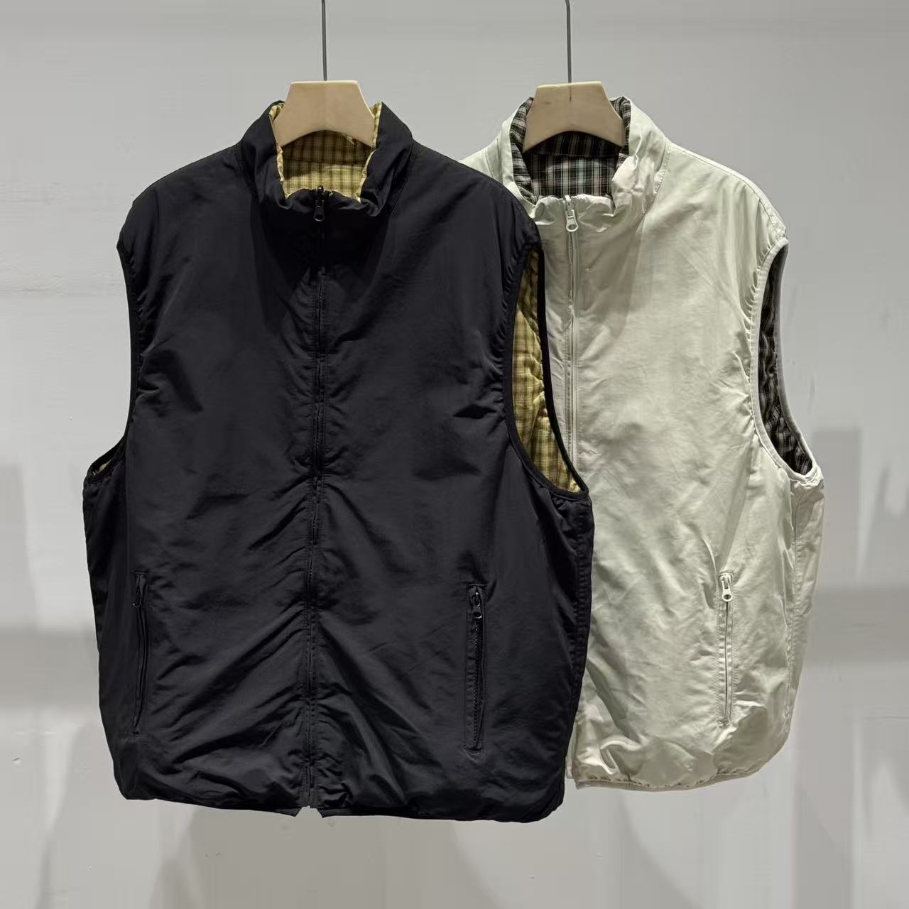 【ATAYI】2025秋常规款立领常规透气中性宽松型马甲825605#