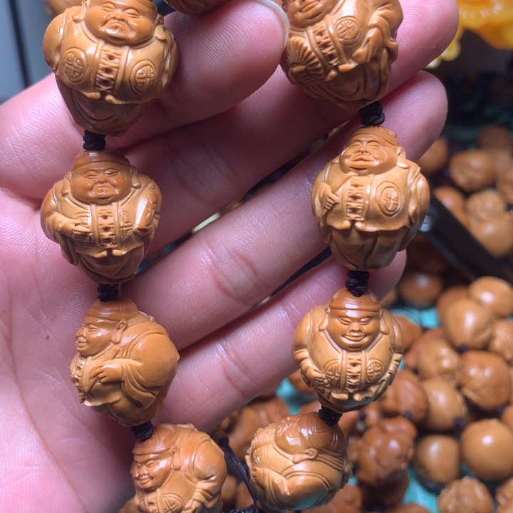 橄榄核手串/手链地主财神