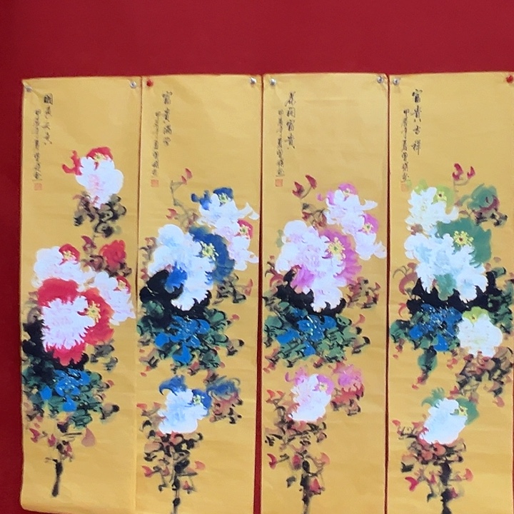 国画新年愿望希望大家身体健康快乐