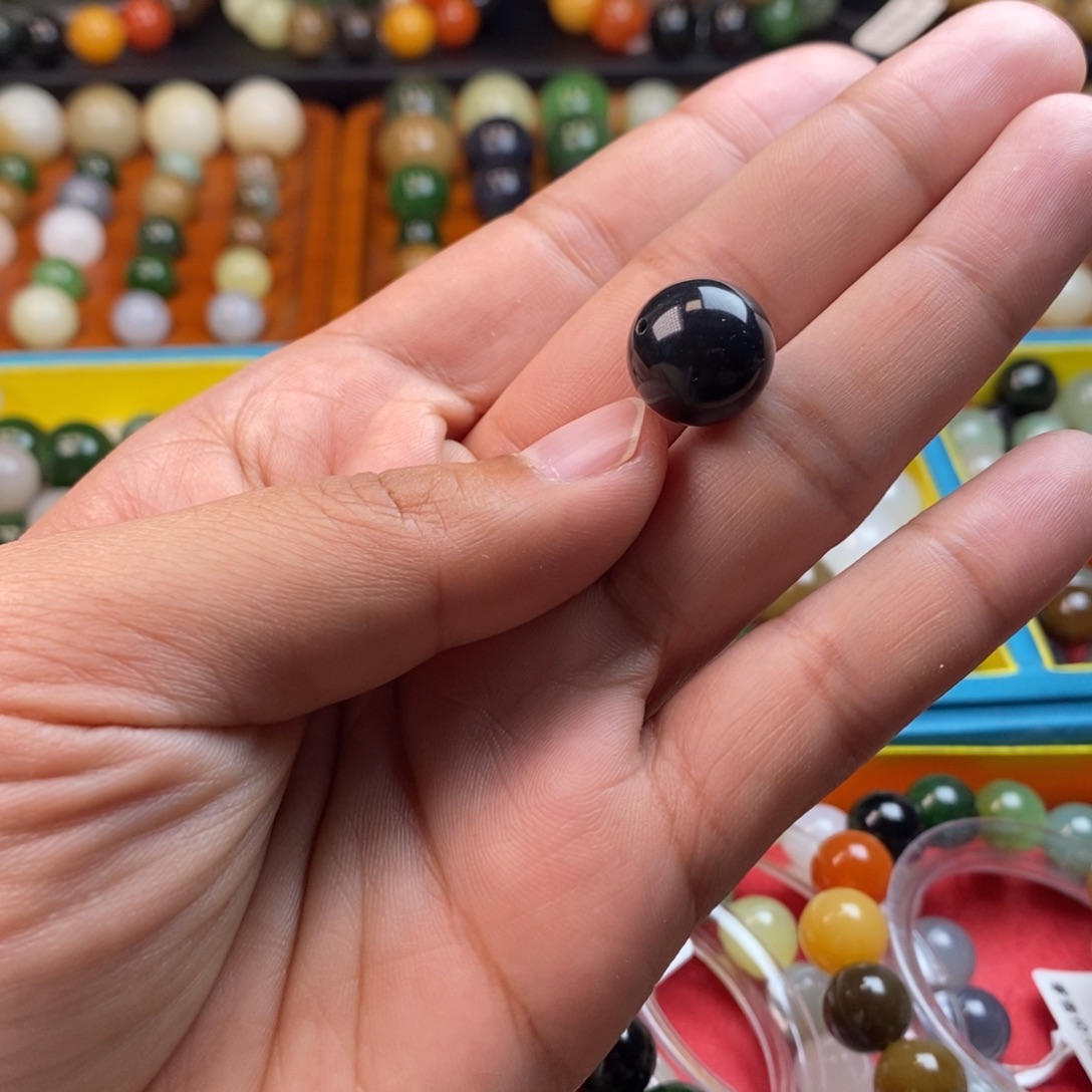 和田玉未镶嵌珠宝奇石卡14聚墨青花y