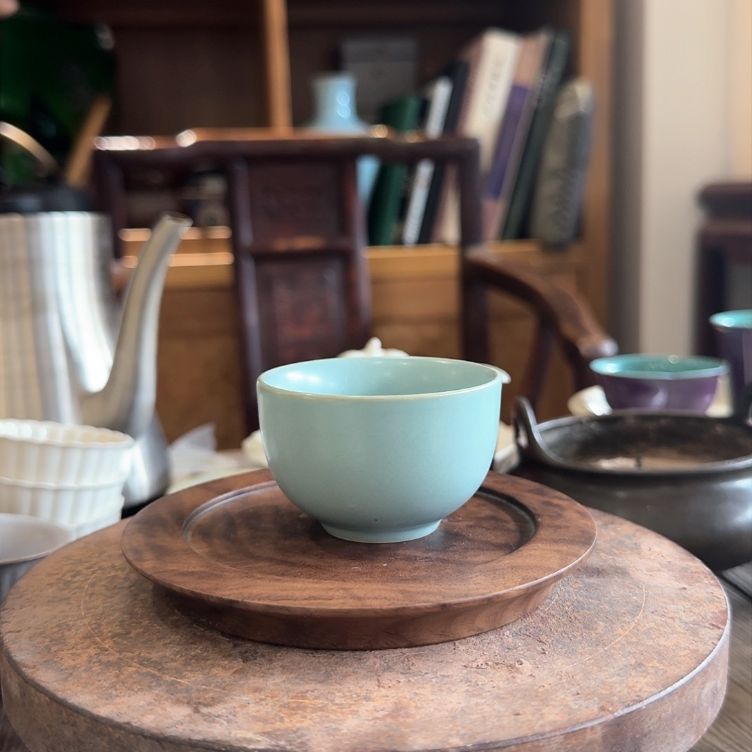 龙窑柴烧精品品茗杯