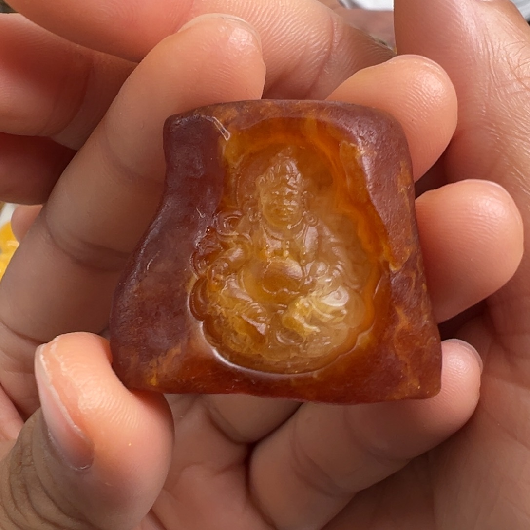 蜜蜡未镶嵌裸石蜜蜡