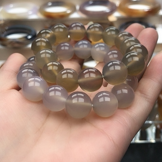 玛瑙/玉髓未镶嵌手链