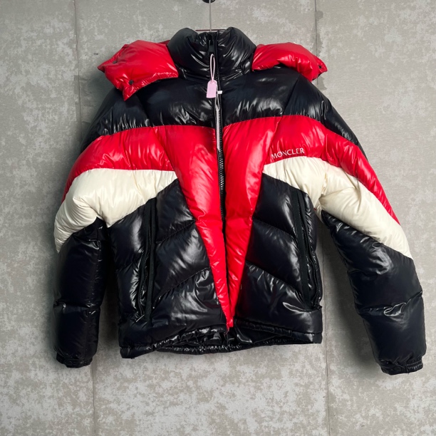 未使用 WE11 DONE 瑕疵/3*1/蒙口/拼色羽绒服夹克外套 /17871/JP