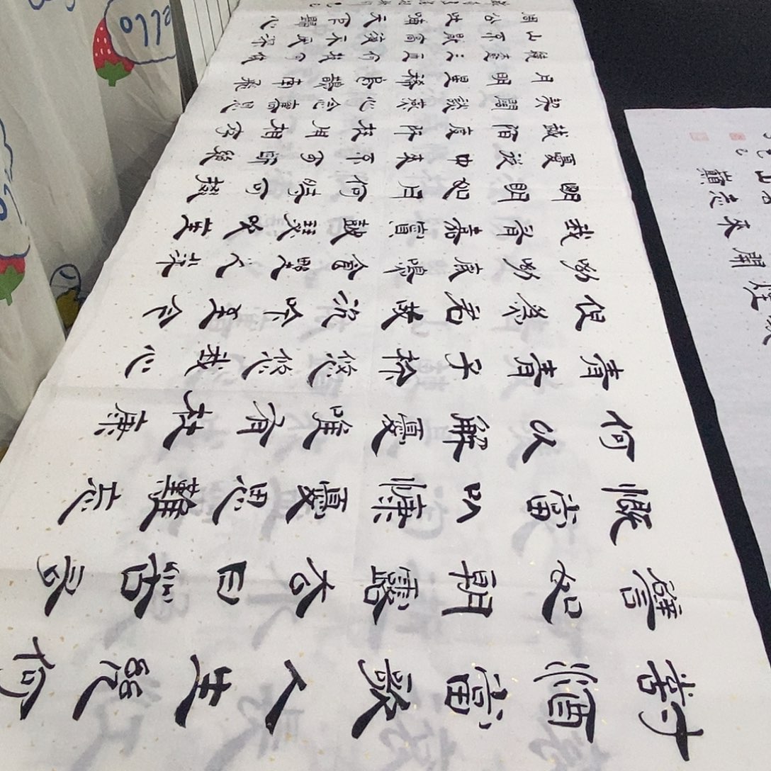 书法老师精品书法