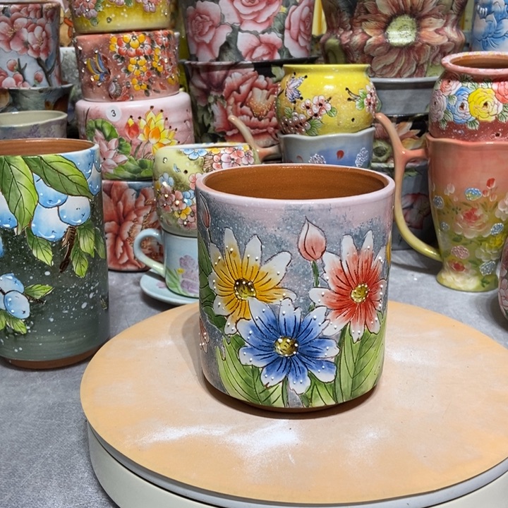 景德镇艺术手绘作品
