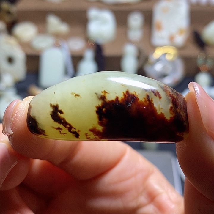 和田玉（糖玉）挂件未镶嵌