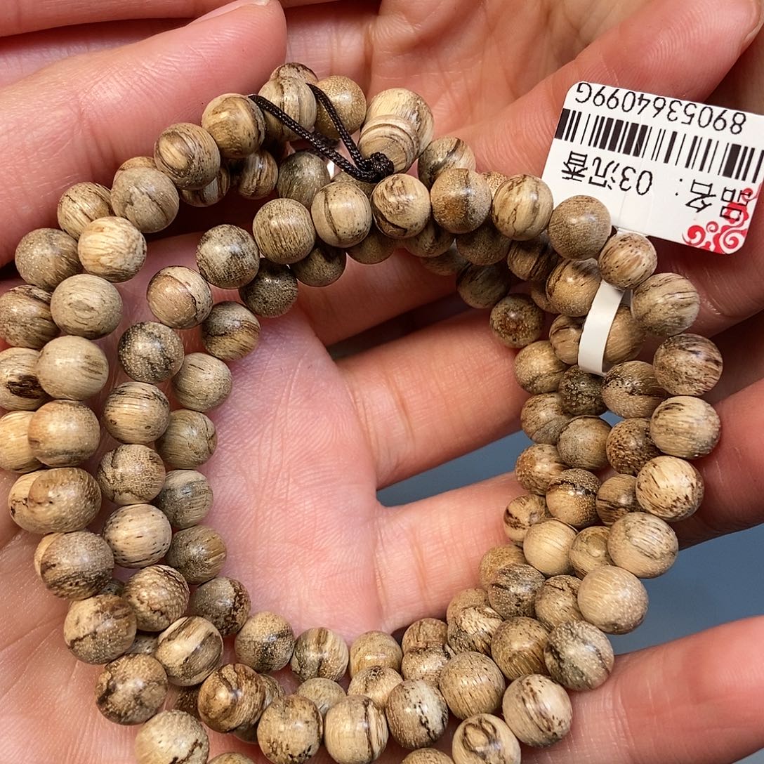 沉香手串天然野达拉干0.7，12克加，03