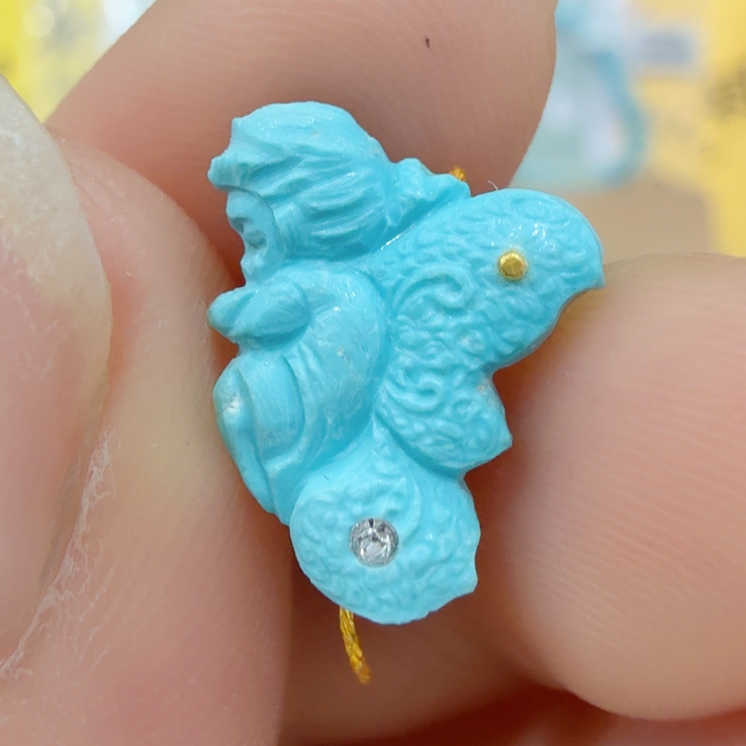 绿松石未镶嵌珠宝奇石