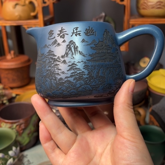 紫砂茶杯宜兴紫砂杯