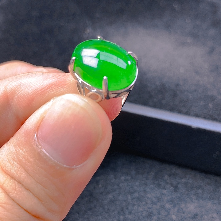 【闪购商品】翡翠银S925镶嵌颈饰翡翠